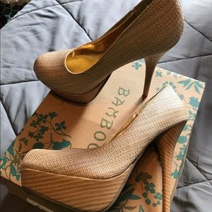 Tan heels 6.5