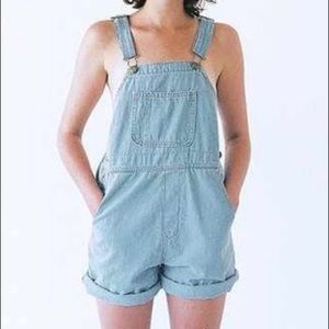 American Apparel Denim Overalls