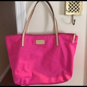 Pink Kate Spade tote
