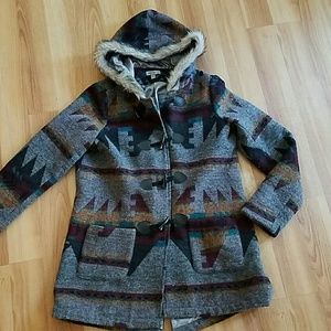 Aztec Native American Coat size L Fall/Spring New