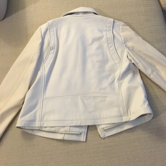 White leather Rebecca Minkoff jacket - Picture 3 of 4