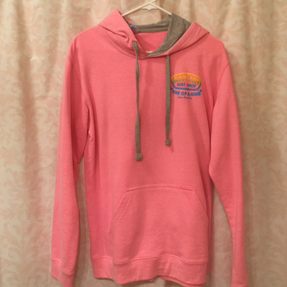 Ron Jon surf shop pink sweatshirt
