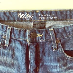 Mossimo Boyfriend Crop Jeans size 4