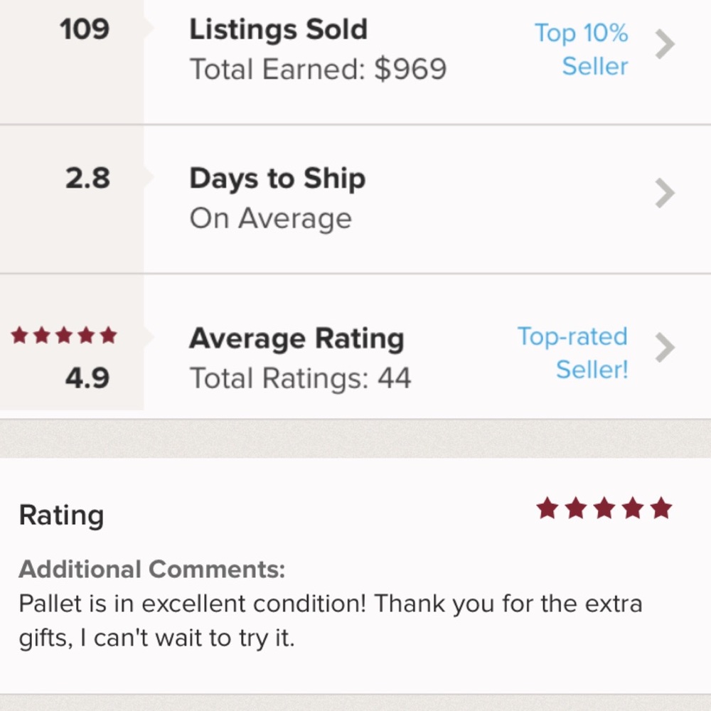 Too rated seller 😃