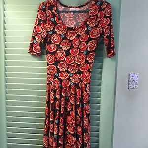 XXS Disney Roses Lularoe Nicole