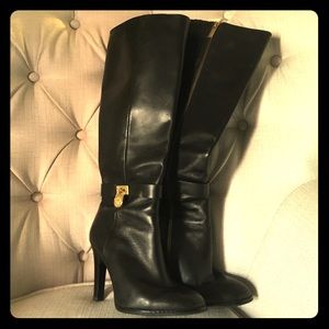Black Michael Kors Boots