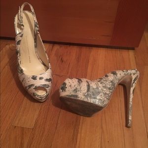 Giuseppe Zanotti platform open toe sling backs