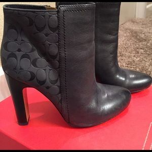 Coach booties