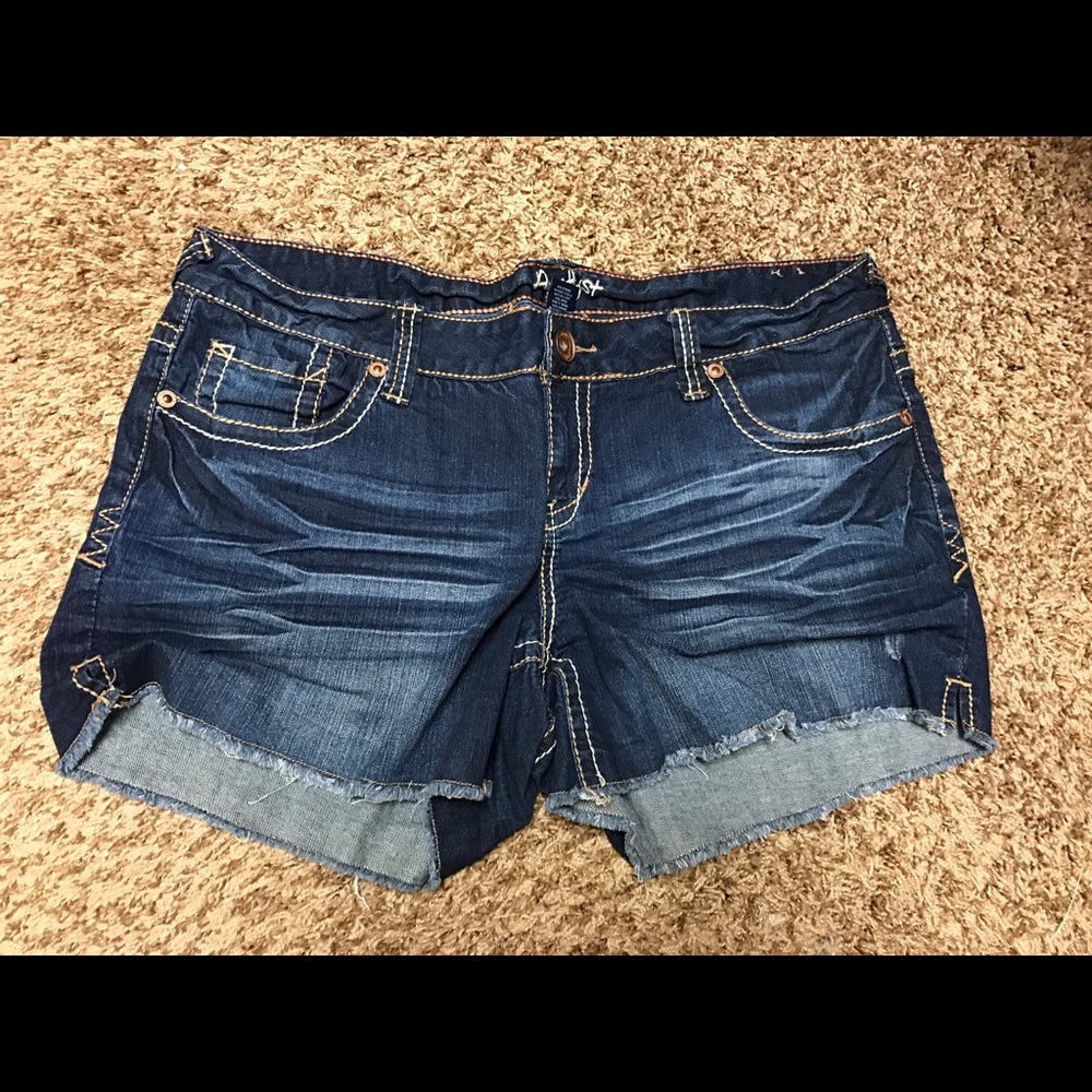 Size 18 denim shorts