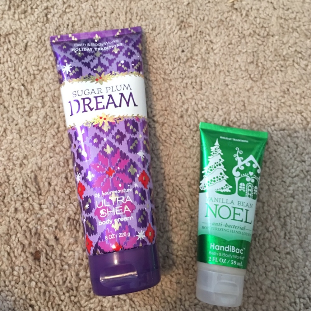 Sugar Plum Dream Body Cream and Vanilla Bean Noel