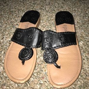Palms Jack Rodger Inspired Sandals