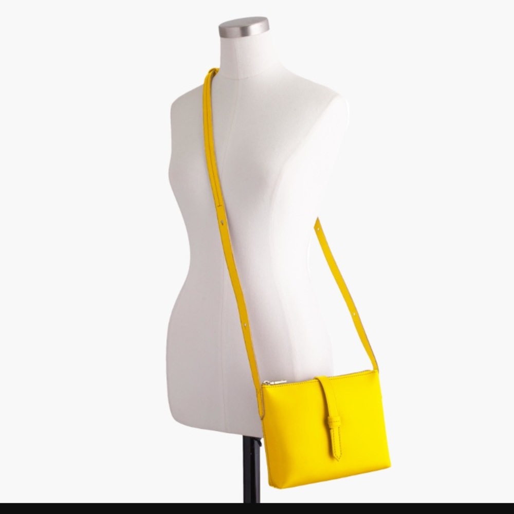 JCrew ✨ Parker Crossbody Bag in Yellow
