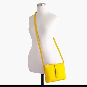 JCrew ✨ Parker Crossbody Bag in Yellow