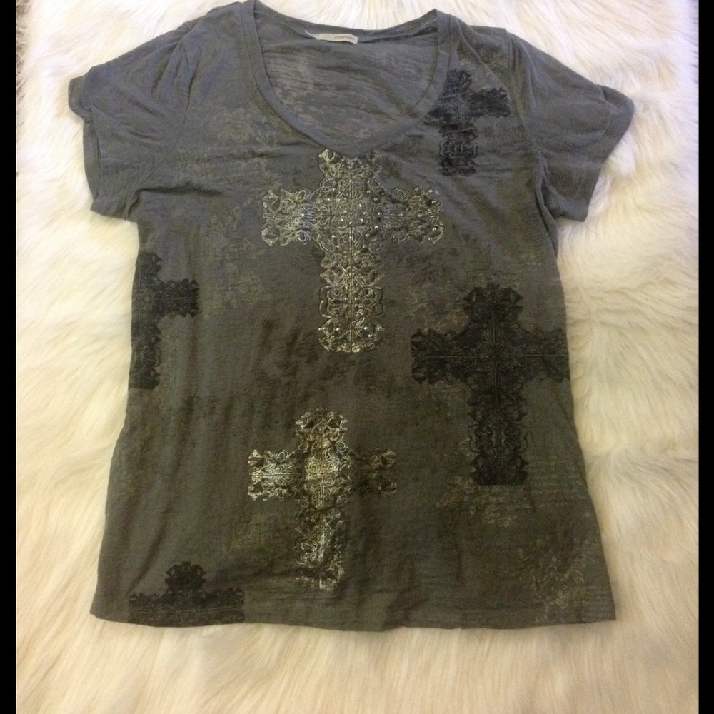 🎀 Women's V-Neck Jeweled T-Shirt 🎀