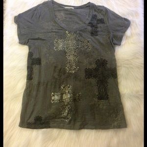 🎀 Women's V-Neck Jeweled T-Shirt 🎀