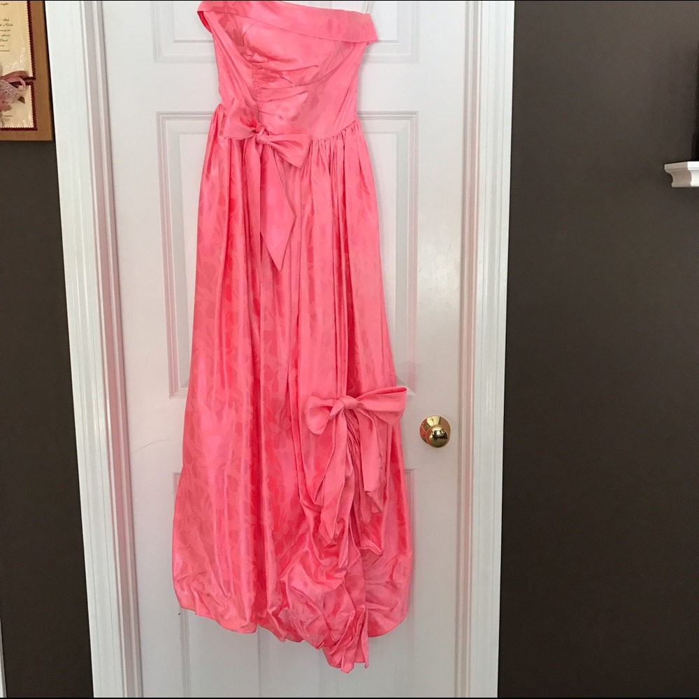 Strapless Prom Dress