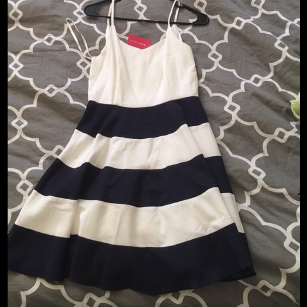 Nautical Blue/White Striped Dress