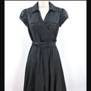 Ann Taylor LOFT Solid Cotton Blend Short Sleeve.