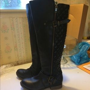 Steve Madden Black Boots
