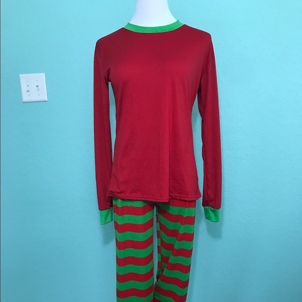 Women's Chistmas long sleeve & pants PJs.