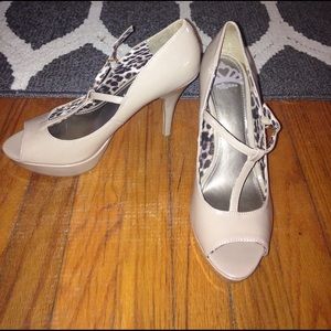 Fergalicious Nude Stilettos