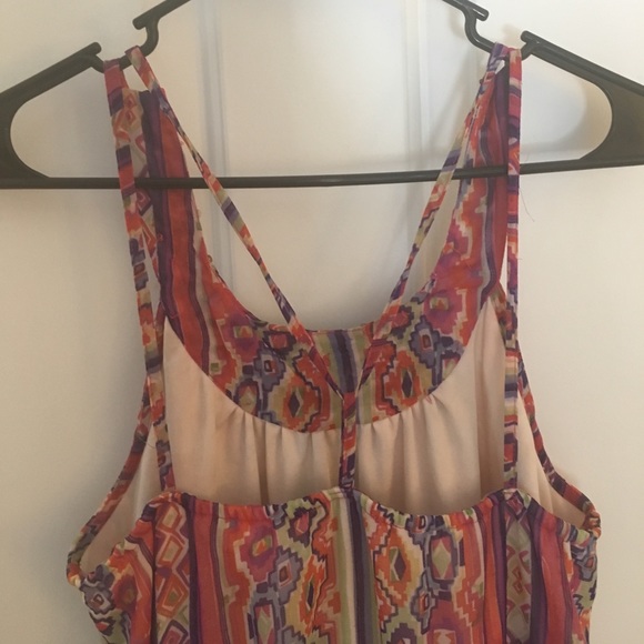 Printed Tiered Maxi - Picture 3 of 4