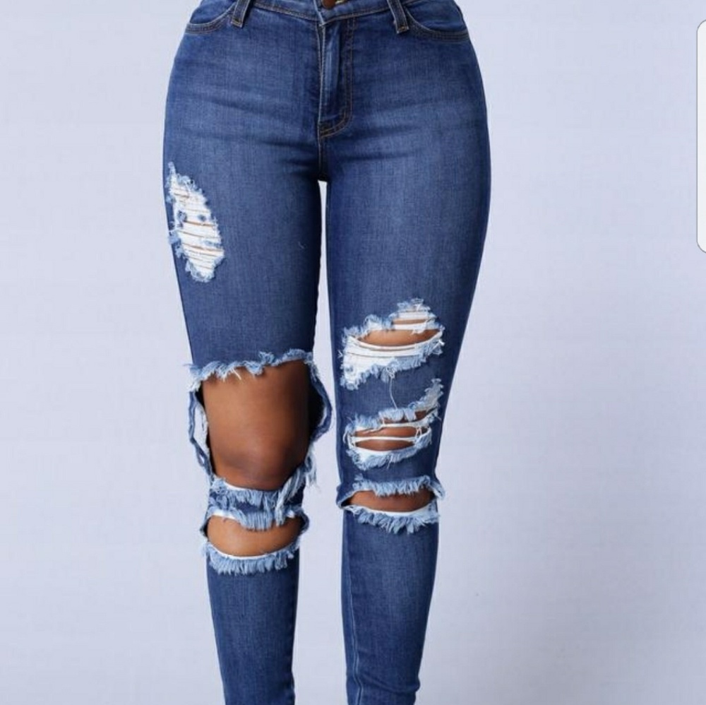 Fashion nova beach bum jeans size 1