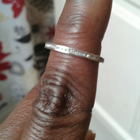 TONIGHT ONLY! Real diamond wedding band. - Picture 3 of 4