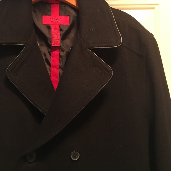 Alfani Pea Coat size L - Picture 3 of 3