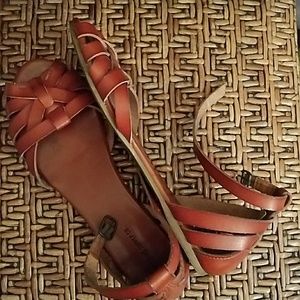 Brown sandals