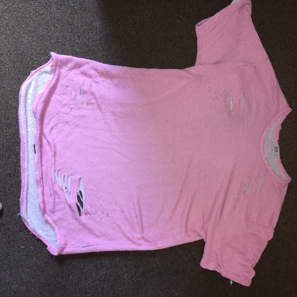Eptm XL stressed round bottom shirt
