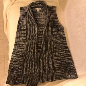 Dress barn XL knit vest cardigan