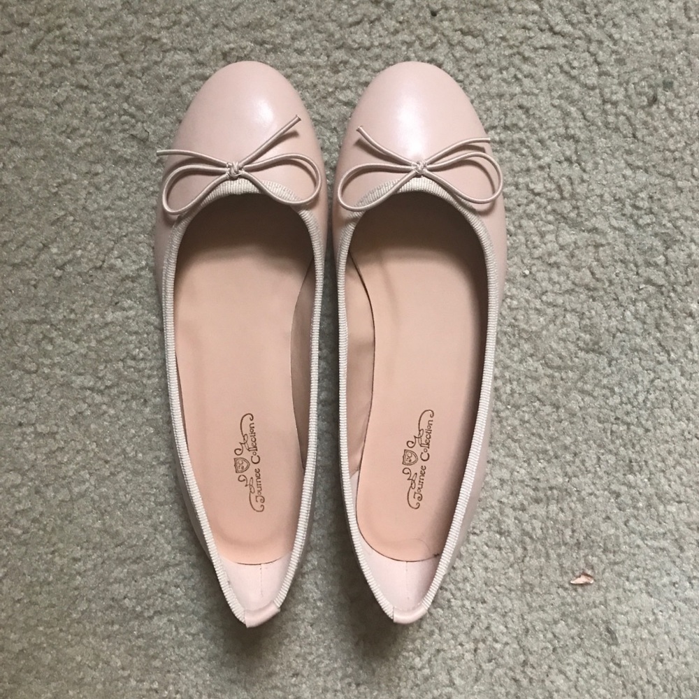 Brand new pink ballet flats