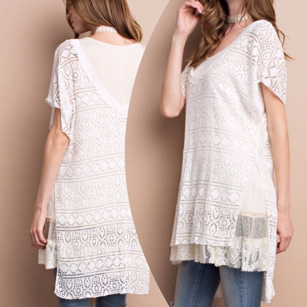 BEAUTIFUL CROCHET COVERUP - Picture 2 of 4