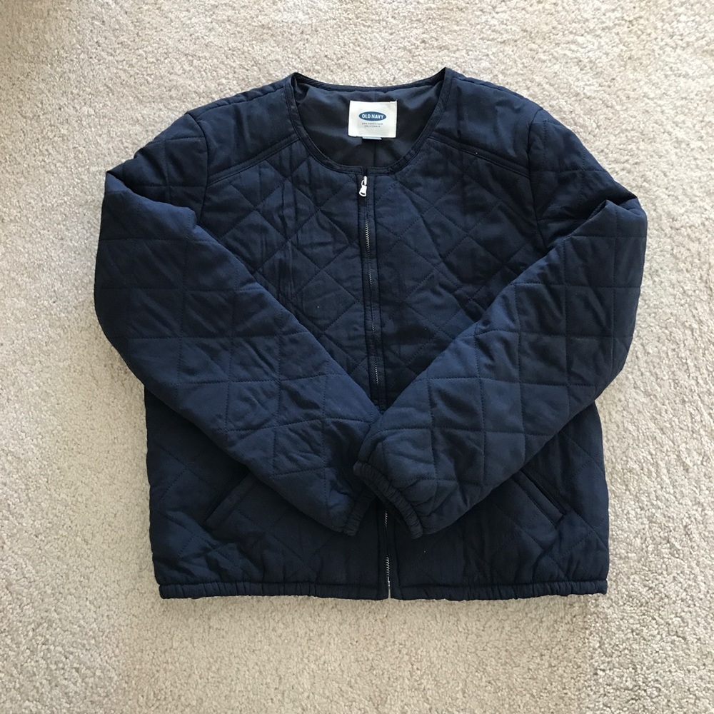 Quilted Bomber Jacket