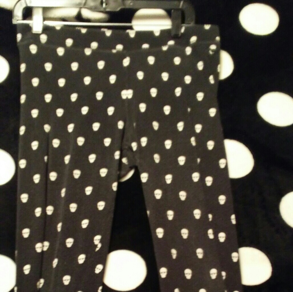 Vs pink skull leggins
