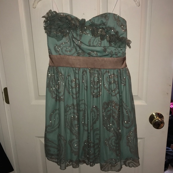 Formal Strapless Dress - Picture 1 of 2