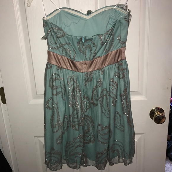 Formal Strapless Dress - Picture 2 of 2