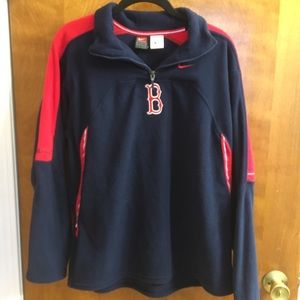 Boston Red Sox 1/2 Zip Fleece Sweatshirt