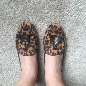 Leopard flats. Comfy and cute