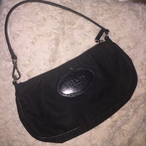 Black Nylon and Leather Prada Bag