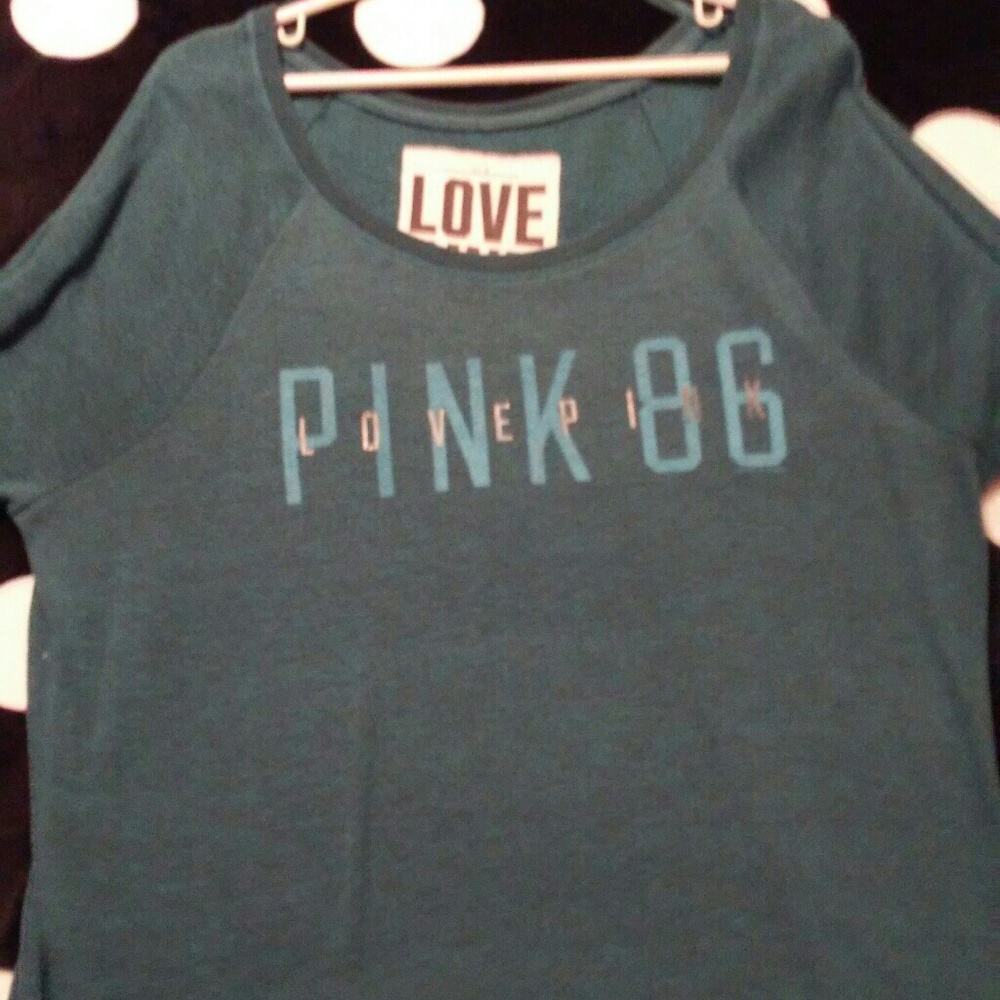 Vs pink green sweater