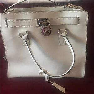 Michael Kors Large Hamilton White