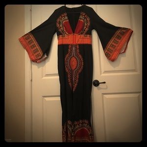 New African print jumpsuit. Never worn.