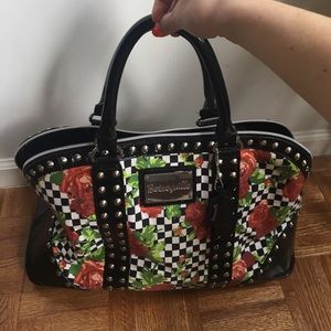 Betsey Johnson weekender bag