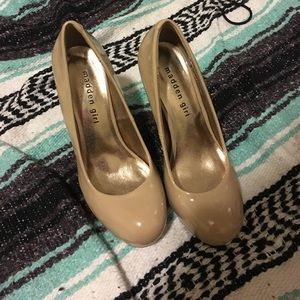 Nude Steve Madden heels