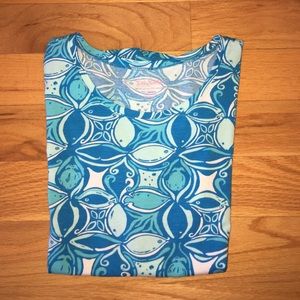 Authentic Lilly Pulitzer Karrie Crew Neck Top