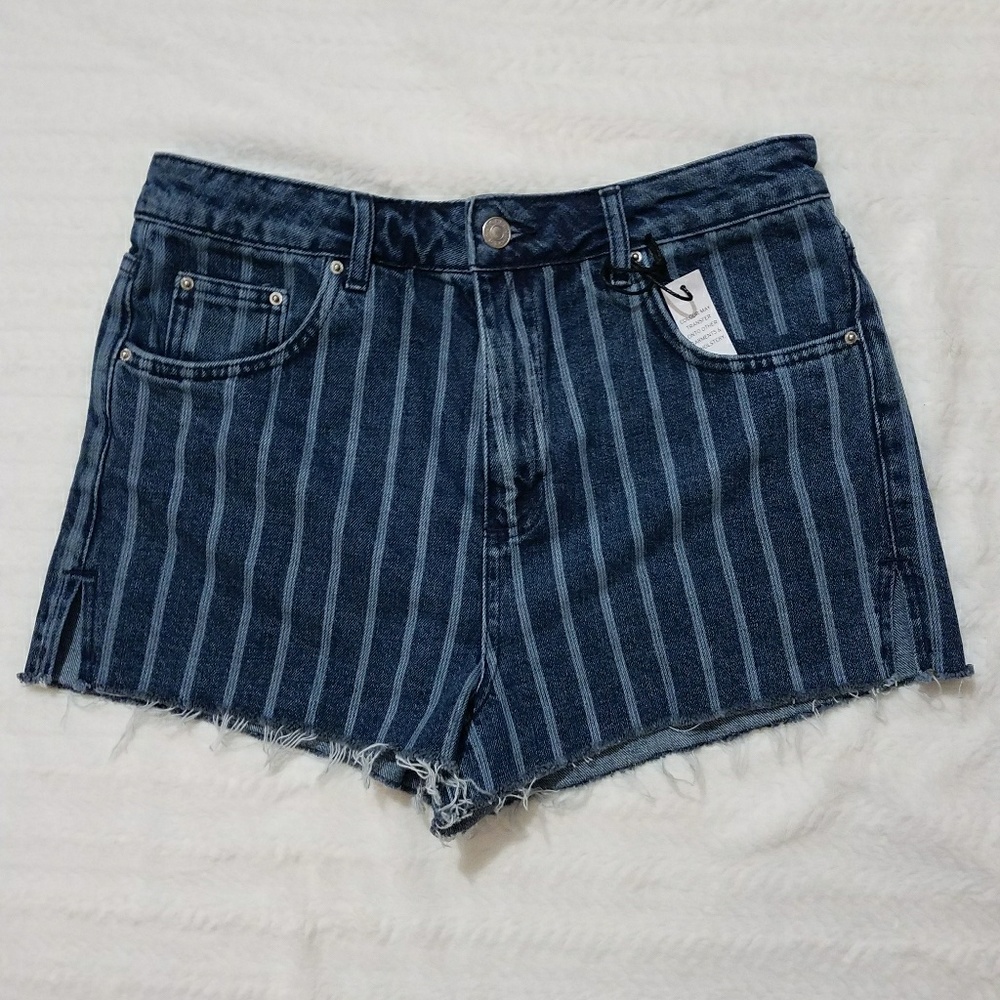 Topshop Moto Mom Shorts