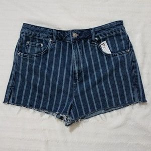 Topshop Moto Mom Shorts