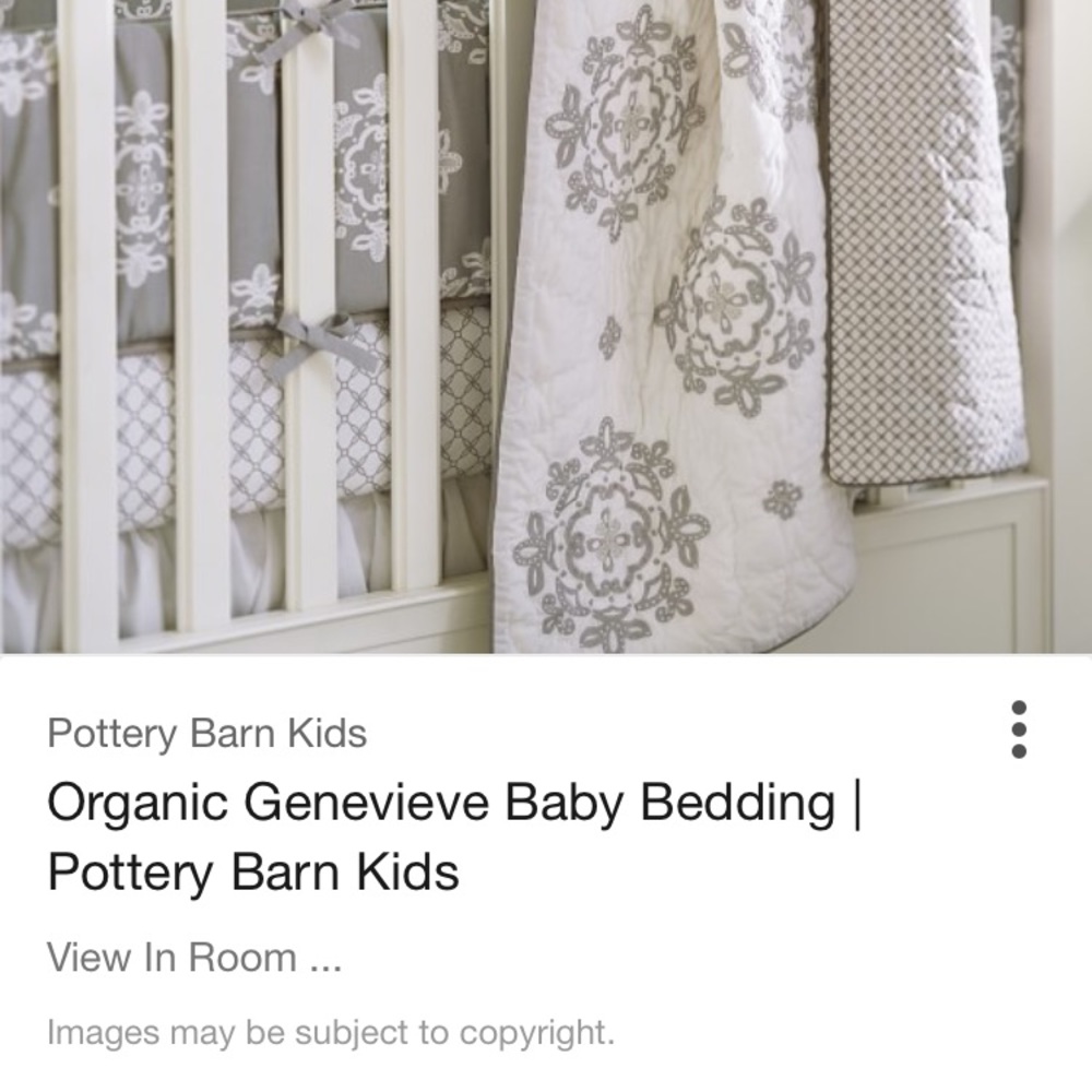 Pottery Barn Genevieve Quilt.